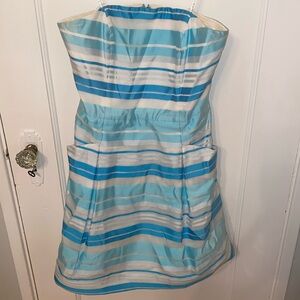 Blue striped Lilly Pulitzer dress